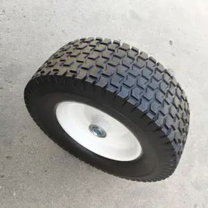 13-inch phẳng miễn phí rắn lốp và bánh xe thay thế cho xe cút kít vườn Wagon Xe đẩy Dolly cỏ mover