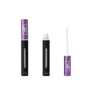 Neue Hot Style Premium Soft Touch schwarze Lipgloss-Flasche Lipgloss-Tube Flüssige Lippen-Brutto-Verpackung