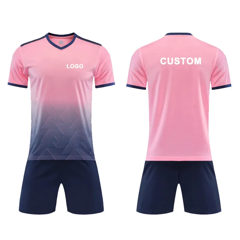 2024 nueva temporada uniforme de fútbol personalizado Jersey conjunto fútbol Jersey ropa deportiva fútbol Fans jugador fútbol Club camisetas