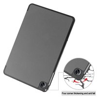 Étui pour tablette OPPO Pad Air modèle 2022 avec coque intermédiaire rigide et fonction veille/réveil, support pliable à trois volets