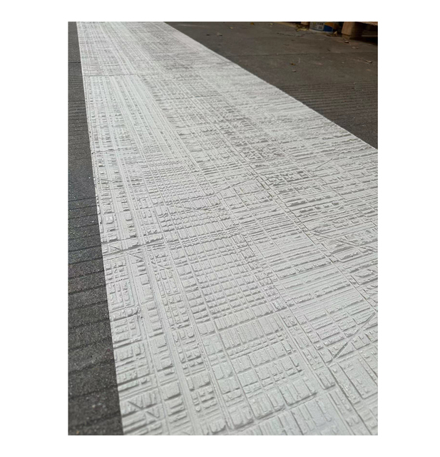 Wall Featuring Stone Sheet Flexible Material MCM Sawing Wood Board 3150X580mm Flexible Tiles Anti-stain Recyclable