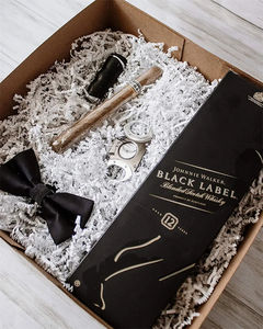 Remplisseur recyclable de déchiquetage découpé froissé rose brun noir pour l'emballage cadeau et l'emballage de remplissage de panier - Product Image 4