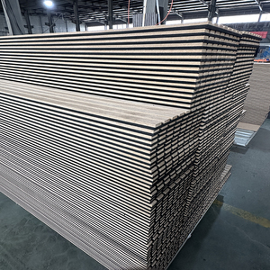 Paneles Acústicos de <span class=keywords><strong>Madera</strong></span> KASARO Akupanel de <span class=keywords><strong>Roble</strong></span> Blanco para Interiores, Paneles de Pared de Listones de <span class=keywords><strong>Madera</strong></span> 3D Insonorizados con Absorción de Sonido - Product Image 6