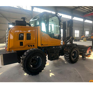 מלגזה שטח קשה 4x4 בצבע ירוק בהיר מתוצרת סין, בעלת 4 גלגלים, 2 טון. - Product Image 4