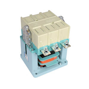 Contacteur AC industriel Delixi CJ20-400A 220V 380V monophasé triphasé usage général avec puissances de circuit principal 110V et 48V - Product Image 1