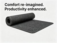 Tapis de protection de bureau en feutre minimaliste, durable, antidérapant, facile à nettoyer, pour bureau, PC, Mac, ordinateur portable
