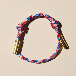 Pulsera de <span class=keywords><strong>Cuerda</strong></span> con Colgante de Honor 'America 250', Hecha a Mano en EE. UU., para el 250 Aniversario de <span class=keywords><strong>la</strong></span> Independencia, Joyería Patriótica para Mujer - Product Image 6