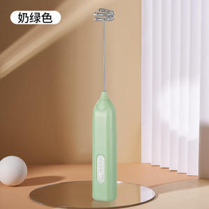 Nuevo Espumador Eléctrico Recargable por USB, Batidora Portátil para Café y Té en Casa, Mezclador y Vaporizador de Leche Automático, Material Plástico - Product Image 4