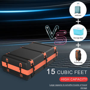 Podofo — accessoires de <span class=keywords><strong>voiture</strong></span>, sac de voyage étanche pour voitures avec 15 pieds cubiques, boîte de rangement pour transport de cargaison - Product Image 4