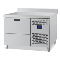 Machine à glaçons en acier inoxydable 40 kg/24h avec distributeur d'eau intégré pour blocs de glace