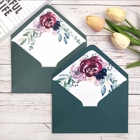 Vente en gros d'enveloppes en papier personnalisées pour cartes postales, invitations de mariage, enveloppes d'affaires, pochettes d'emballage pour cartes