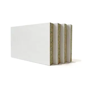 现代设计一流的三聚氰胺白色刨花板家具用木质纤维纤维板E1甲醛排放标准