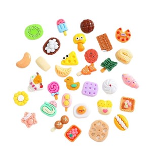 KI Chuangshen Miniature di animali e cibo simulati, Modellini in resina per gioielli fai da te, Accessori per negozi di alimentari, Buste a sorpresa - Product Image 5