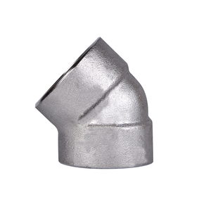 Roestvrijstalen 45 Graden Stopcontact Elleboog Hoge Druk Hoge Temperatuur Pijpfitting Industriële Sanitaire Connector - Product Image 1
