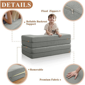 Fauteuil pliant pour enfants Giving Tree avec accoudoirs pour la lecture et la sieste, à partir de 3 ans - Product Image 3