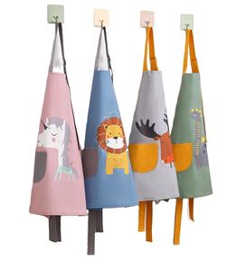 Verstelbare Waterdichte Kinderen Kunstenaar Kids Peuter Eten Chef-Kok Tekening Chef Schilderij Schort Set Met 2 Mouwen - Product Image 1