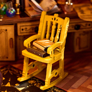 Iiecreate 3d Puzzel K-1084 Entropie 'S Flow Poppenhuizen Verplaatsbare Koets Houten Puzzels Voor Volwassenen - Product Image 4