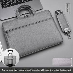 Sac à dos imperméable en PU, sac de voyage pour ordinateur portable, sac messager professionnel, grande capacité, polyester durable, sac portable pour homme - Product Image 6