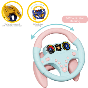 Nuovo prodotto di simulazione infantile primo educativo splendente luce musicale volante giocattoli <span class=keywords><strong>per</strong></span> seggiolino auto gioco di guida elettronica - Product Image 3