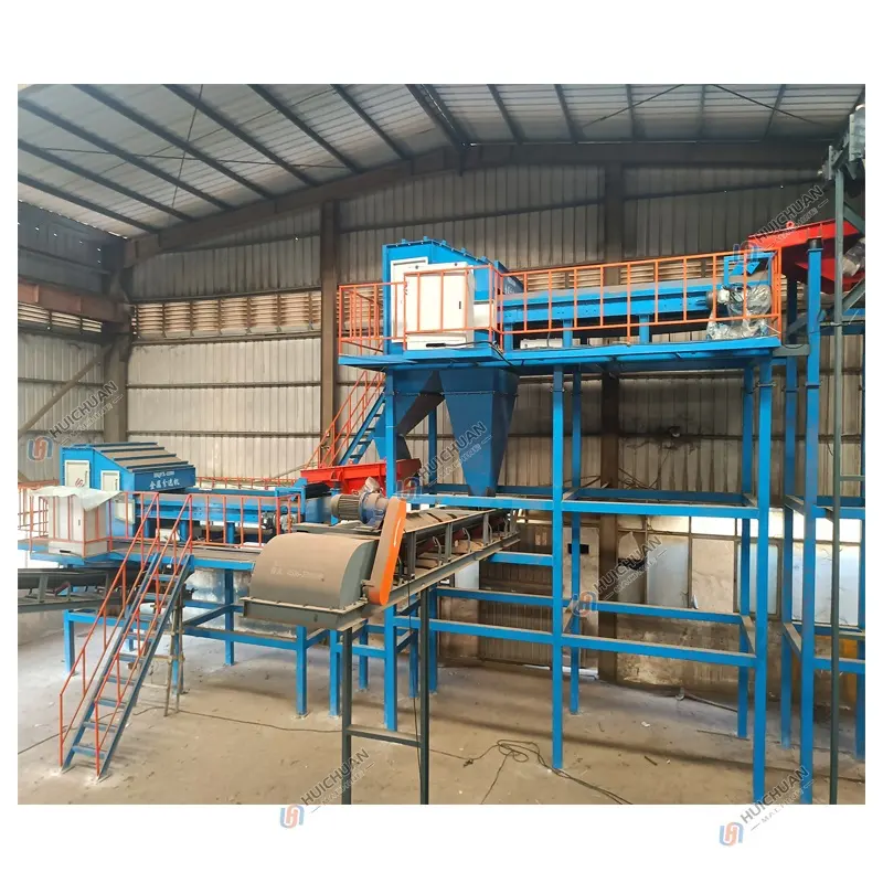 Scrap Metal Recycling Manufacturing Plant Non Ferrous Metal Recycling Line Metal Crushing and Sorting Machinery