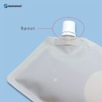 Pochette à bec debout durable de bonne qualité avec ouverture de 15mm pour emballage de liquide de recharge d'aromathérapie