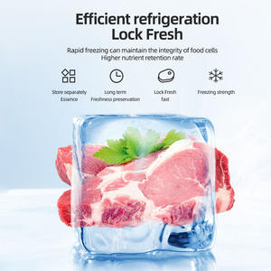 ثلاجة للعمل مبرد بالهواء-45 ℃ 12 صواني 500L دوريان سريع التجميد يدعم المأكولات البحرية OEM - Product Image 3