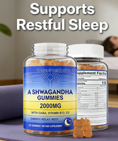 Ashwagandha OEM/ODM avec GABA pour l'équilibre et le calme du système nerveux |   Vitamine B12 et D3 pour l'énergie et le soutien immunitaire