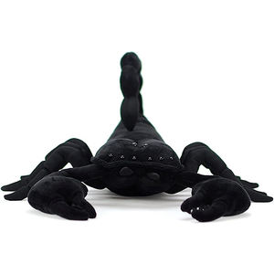 V500 Nuevo Diseño Creativo, Simulación de Animales de Peluche Suaves, Peluche de Escorpión Negro, Regalos para Niños, Halloween, Decoración del Hogar - Product Image 3