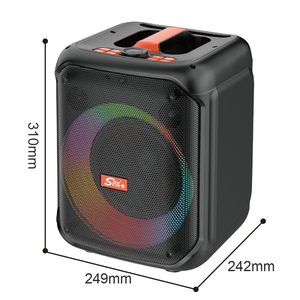 Haut-parleur Bluetooth portable ZQS6171, étanche IPX4, anti-poussière, avec cordon, mini-haut-parleurs pour fêtes en extérieur - Product Image 4