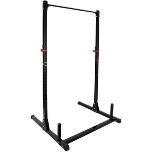 KWO Tour de musculation réglable pour entraînement fitness à domicile, avec fonction banc de musculation et support de squat réglable - Product Image 1