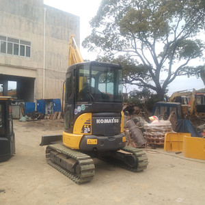 Excavatrice Komatsu PC35MR d'occasion de 3,5 tonnes, moteur Cummins, pompe hydraulique Kawasaki, moteur d'origine japonaise, 1200-2000 heures, 90% neuve, 2023 - Product Image 5