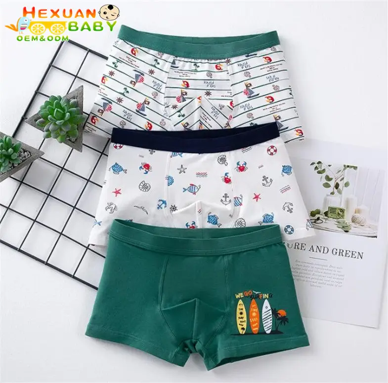 Underwear Kids Comfortable Organic Cotton Baby Girl Underwear Breathable Kids Toddler Short Pants Underpant Infant Shorts