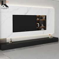 Ensemble élégant de meuble TV et table basse, meubles modernes de luxe pour la maison et l'hôtel