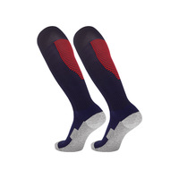 Chaussettes de football pour enfants et jeunes, chaussettes antidérapantes hautes jusqu'au genou, chaussettes de sport respirantes écologiques