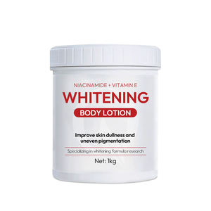 Crème hydratante pour le corps au beurre de cacao à la vitamine C, blanchissante rapide, raffermissante, parfumée, à la niacinamide, OEM - Product Image 2