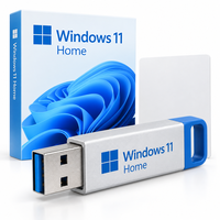 Windows 11 Home, support d'installation USB pour ordinateurs domestiques, version mondiale, livraison immédiate