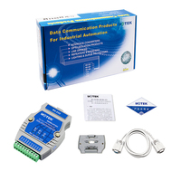 Convertidor Industrial RS232 RS485 RS422 con Aislamiento, Conector Hembra DB9, Adaptador Serial, Protección Contra Sobretensiones ESD, Par Trenzado Blindado