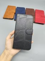 Étui portefeuille intelligent en cuir PU pour iPhone 15 16 17 18 Pro Max Plus