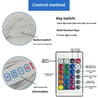 Modules LED 31mm/50mm 5V USB, alimentation USB, couleur unique, double couleur, sept couleurs, carte source lumineuse, câble de commutation, LED basse tension