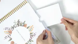 Großhandel Spiral Baby <span class=keywords><strong>Journal</strong></span> Erste fünf Jahre Täglich Andenken Rekord Schwangerschaft gedächtnis Meilenstein Notizblock Papier abdeckung - Product Image 4