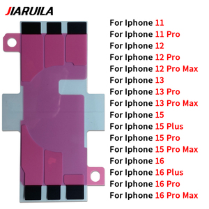 Autocollants de bande de colle adhésive de <span class=keywords><strong>batterie</strong></span> de téléphone portable pièces de rechange pour <span class=keywords><strong>IPhone</strong></span> 16 15 14 13 12 <span class=keywords><strong>11</strong></span> <span class=keywords><strong>Pro</strong></span> <span class=keywords><strong>Max</strong></span> Plus - Product Image 4