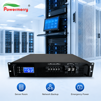 6kVA 5kW 온라인 리튬 UPS 단상 순수 정현파 서버실 네트워크 장비 및 IT 비상 백업 전원용