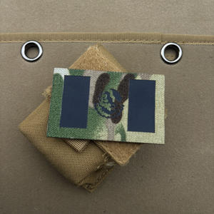 Patchs de drapeau réfléchissants IR, motif camouflage européen, avec fixation auto-agrippante, pour bras, en matériau réfléchissant, pour sacs, manteaux, casquettes et tenues quotidiennes - Product Image 4