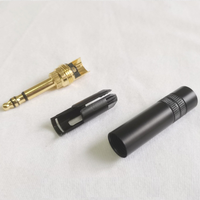 Prise audio TRRS 5,25 mm pour casque d'aviation, prise intercom 4 pôles TRS 480X PJ-068 standard US MIL-5.25 pour tour de contrôle aérien