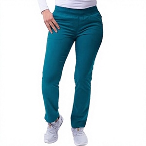 Pantalones de Trabajo Ligeros para Mujer con Logotipo OEM, Ajustados, Elásticos, Uniformes Médicos Personalizados - Product Image 2