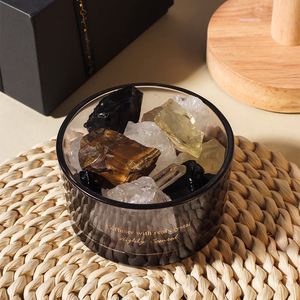 Aromatherapy Manufacturer Wuxi Crystal Stone <b>Diffuser</b> Stones Flame-free Essential Oils Spar Gift Black Glass - Product Image 2