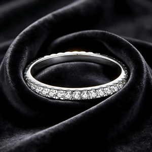 Classic Wedding <b>Rings</b> Rose Gold Plated Zirconia Non Fade 925 Sterling <b>Silver</b> Wedding <b>Rings</b> for Ladies - Product Image 6