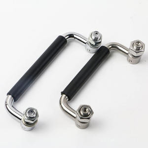 Có thể gập lại kéo xử lý SUS304 với lớp phủ PVC, cho cửa tủ thông tin liên lạc và hộp công cụ - Product Image 3