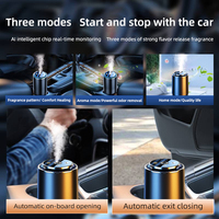 Mini purificateur d'air portable et diffuseur d'huiles essentielles avec éclairage d'ambiance ciel étoilé pour voiture, fonctionne sur batterie