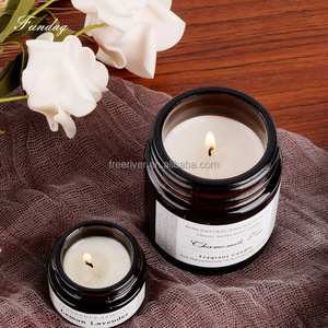 Fábrica en stock 67 Fragancia Avanzada Buen olor Aceite de esencia orgánica Sin humo Hecho a mano Cera de soja Velas de aromaterapia Fragancia - Product Image 4